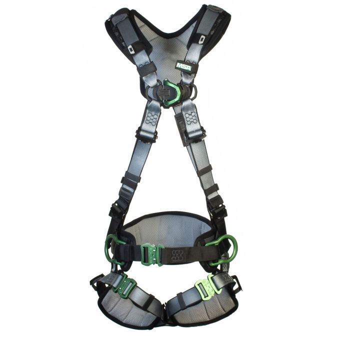 V-FIT BACK/CHEST/HIP D-RING BAYONET HARNESS W/ W BELT STD - Black V-FIT BACK/CHEST/HIP D-RING BAYONET HARNESS W/ W BELT STD - Black
