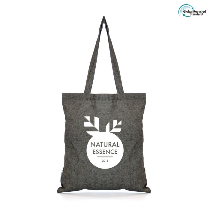 Budget Recycled Cotton Shopper-Black Budget Recycled Cotton Shopper-Black