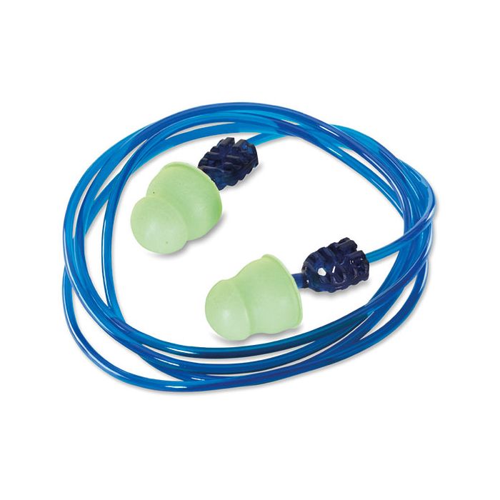 CORDED FOAM EAR PLUGS SNR 36 - Green CORDED FOAM EAR PLUGS SNR 36 - Green