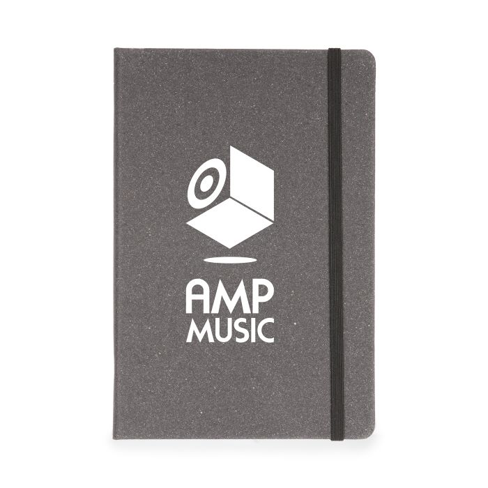 A5 Hardcover Leather Notebook-Black A5 Hardcover Leather Notebook-Black