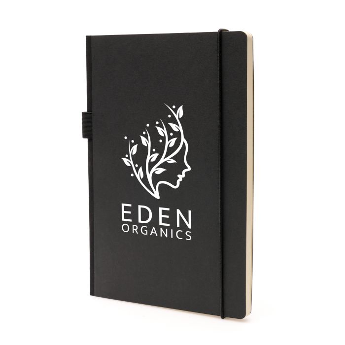 A5 Taiga Card Notebook-Black A5 Taiga Card Notebook-Black
