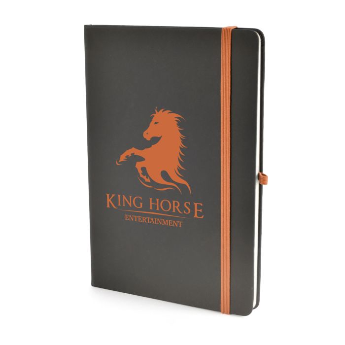 A5 Black Mole Notebook-Amber A5 Black Mole Notebook-Amber
