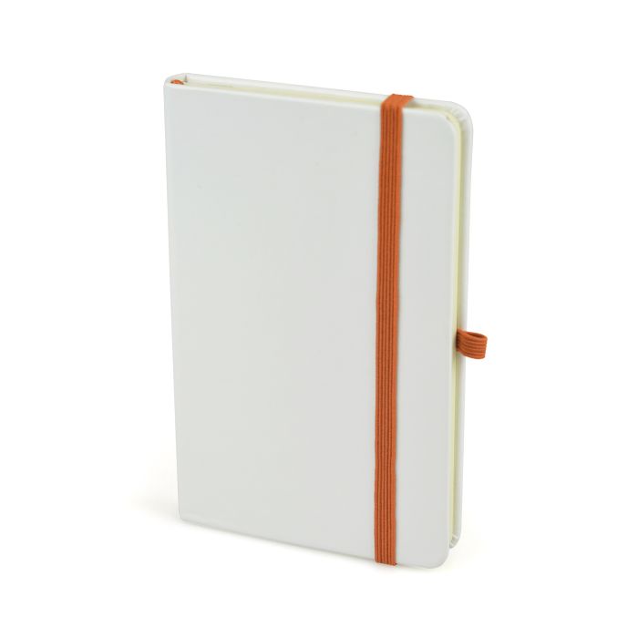 A6 White Mole Notebook-Amber A6 White Mole Notebook-Amber