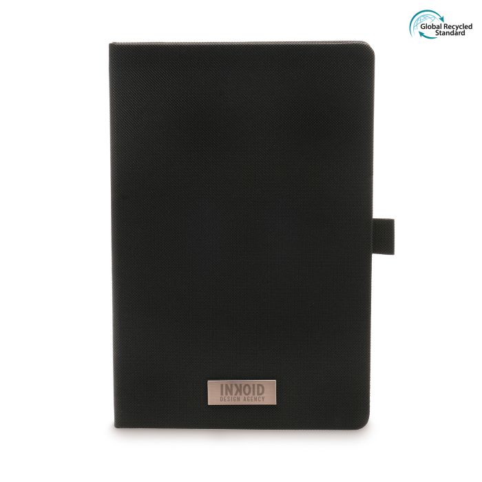 A5 Evans Notebook-Black A5 Evans Notebook-Black