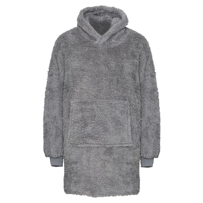 The Ribbon teddy bear fabric hoodie - Grey - One size The Ribbon teddy bear fabric hoodie - Grey - One size