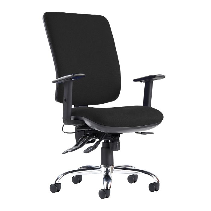 Senza Ergo 24hr ergonomic task chair-Black Senza Ergo 24hr ergonomic task chair-Black