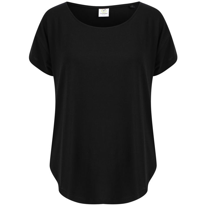Scoop neck T - Black - XS Scoop neck T - Black - XS