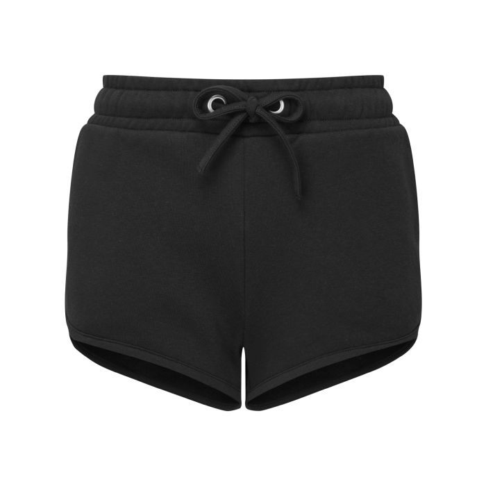 Women’s TriDri® recycled retro jogger shorts - Black - XXS Women’s TriDri® recycled retro jogger shorts - Black - XXS