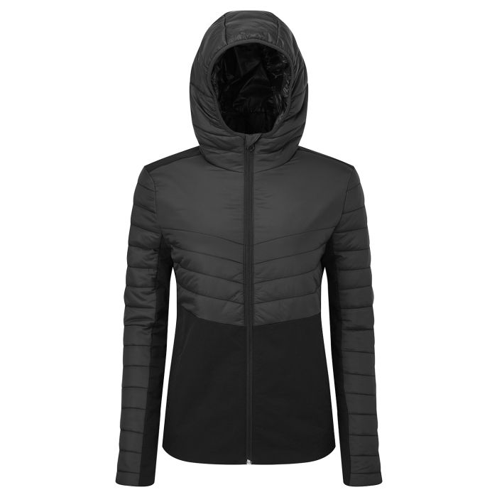 Women's TriDri® insulated hybrid jacket - Black - XS Women's TriDri® insulated hybrid jacket - Black - XS