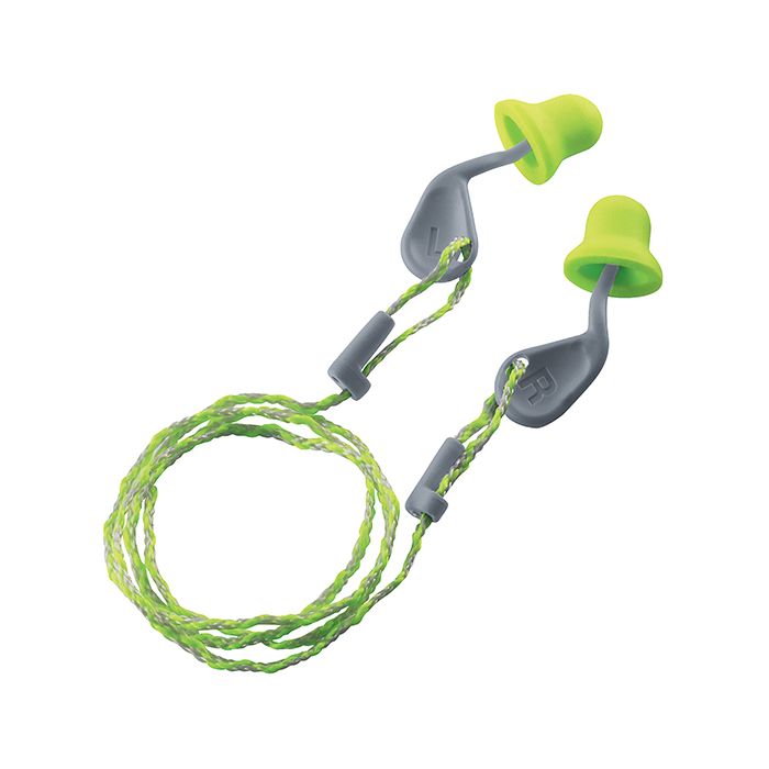 UVEX XACT-FIT CORDED EAR PLUG - Green UVEX XACT-FIT CORDED EAR PLUG - Green