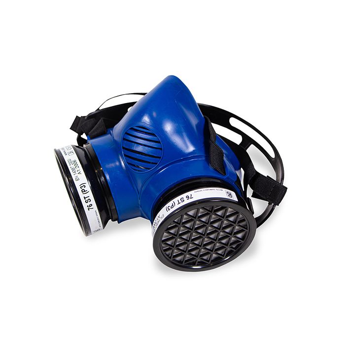 HALF MASK & P3 FILTER KIT - Blue HALF MASK & P3 FILTER KIT - Blue