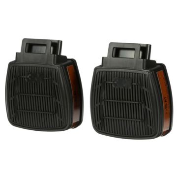 3M D8051 SECURE CLICK A1 FILTER DUAL FLOW - Black