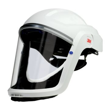 M-206 RESP FACESHIELD AND VISOR - White