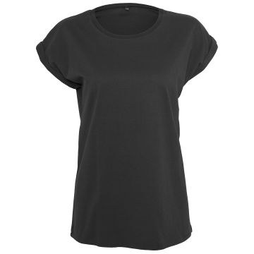 Women's extended shoulder tee