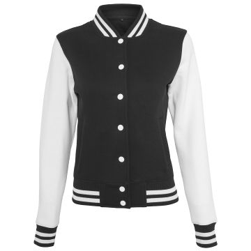 Women's sweat college jacket