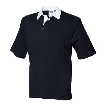 Short sleeve rugby shirt