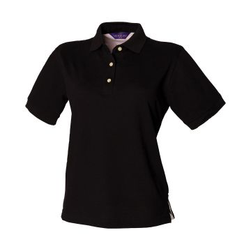 Women's classic cotton piqué polo shirt