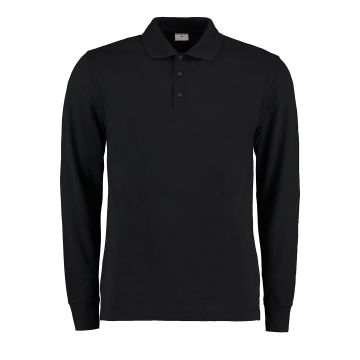 Piqué polo long-sleeved (classic fit)
