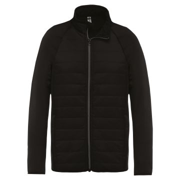 Dual-fabric sports jacket