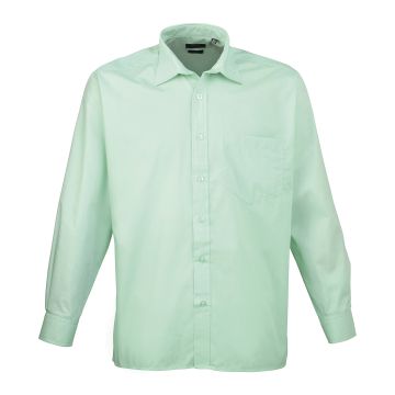 Long sleeve poplin shirt