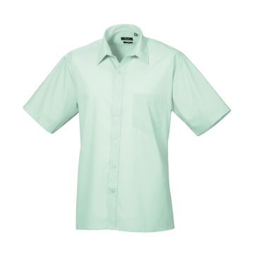 Short sleeve poplin shirt
