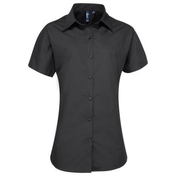 Women's supreme poplin short sleeve shirt