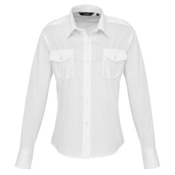 Women's long sleeve pilot shirt