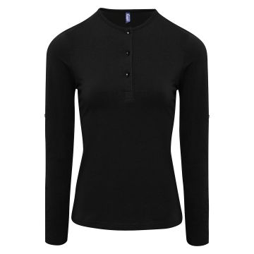 Women's Long John roll-sleeve tee