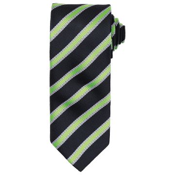 Waffle stripe tie
