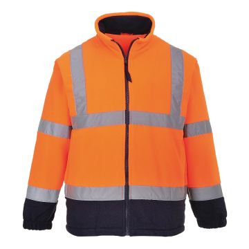 Hi-vis mesh-lined fleece (F300)
