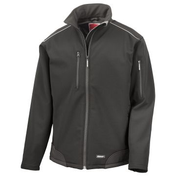 Ripstop softshell workwear jacket