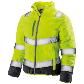 Women's soft padded safety jacket