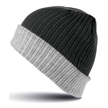 Double-layer knitted hat