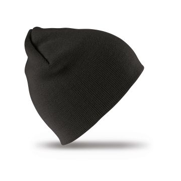 Pull-on soft-feel acrylic hat