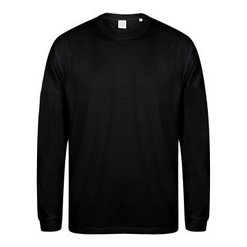 Unisex drop shoulder slogan top