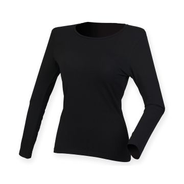 Women's feel good long sleeved stretch t-shirt