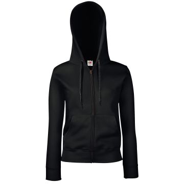 Women's premium 70/30 hooded sweatshirt jacket