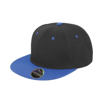 Bronx original flat peak snapback dual colour cap