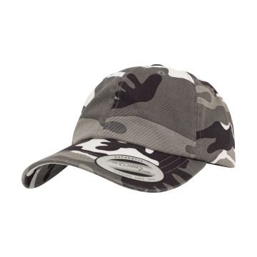 Low-profile camo washed cap (6245CW)