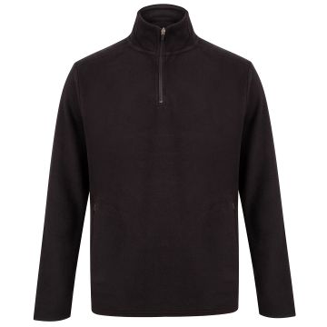 ¼ zip microfleece jacket