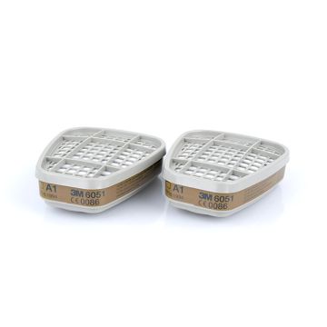 3M 6051 A1 FILTER - White