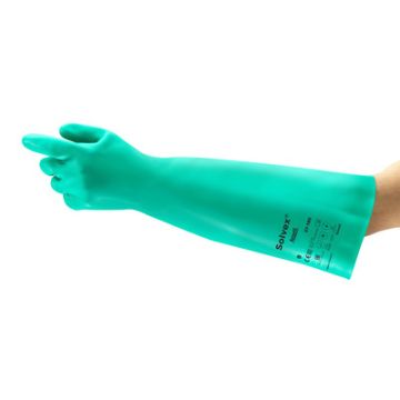 Ansell AlphaTec Solvex 37-185 Gauntlet Gloves