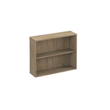 Anson executive bookcase storage - Barcelona Walnut