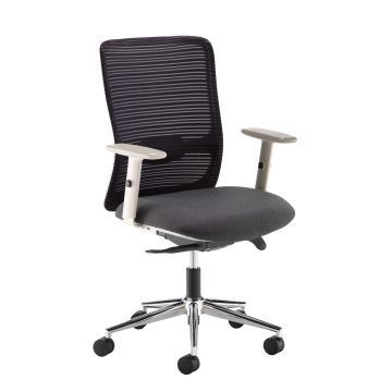 Arcade mesh back operator chair - Grey