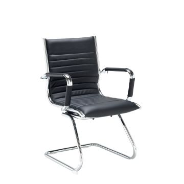 Bari executive visitors chair - Black