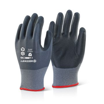 Beeswift Nitrile PU Mix Coated Gloves