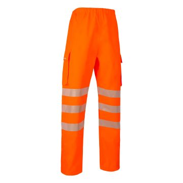 Beeswift Deltic Hi-Vis Ripstop Breathable and Waterproof Rail Overtrouser