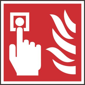 FIRE ALARM CALL POINT SAV 100MM X 100MM - Red
