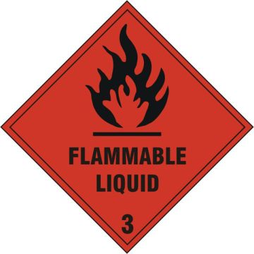 FLAM LIQUID 3 SAV 200MM X 200MM - Red