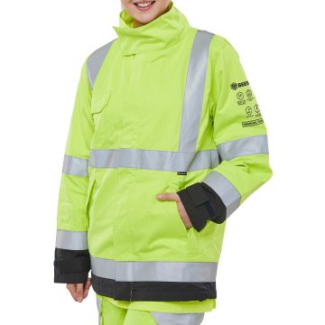 Beeswift ARC Compliant Woven Hi-Vis Two-Tone Jacket